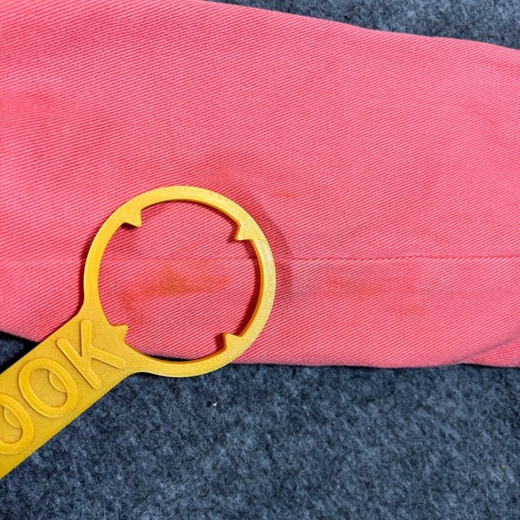 Vintage Ralph Lauren Jeans Co Coral Denim Blazer Jacket Womens S Distressed - Picture 6 of 10